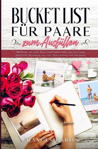 Bucket List für Paare zum Ausfüllen