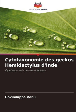 Cytotaxonomie des geckos Hemidactylus d'Inde