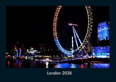 London 2026 Fotokalender DIN A4