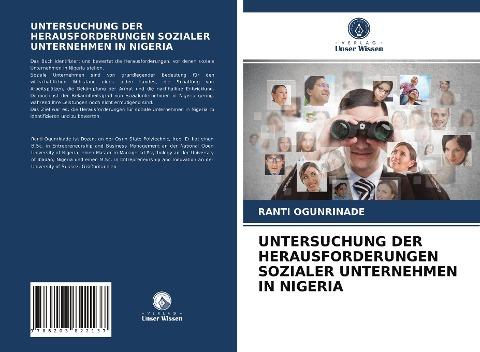 UNTERSUCHUNG DER HERAUSFORDERUNGEN SOZIALER UNTERNEHMEN IN NIGERIA