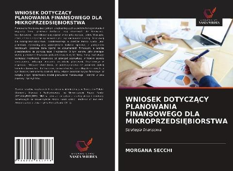WNIOSEK DOTYCZ¿CY PLANOWANIA FINANSOWEGO DLA MIKROPRZEDSI¿BIORSTWA