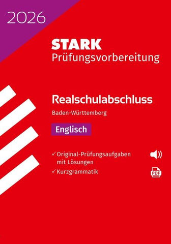 STARK Englisch - Realschulabschluss 2026 BW - Prüfungsvorbereitung