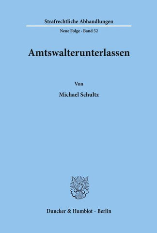 Amtswalterunterlassen.