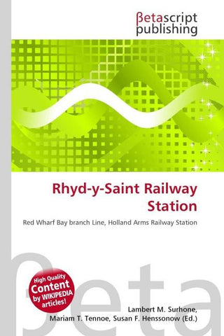 Rhyd-y-Saint Railway Station