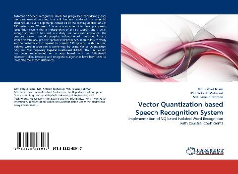 Vector Quantization based Speech Recognition System