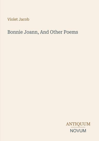 Bonnie Joann, And Other Poems