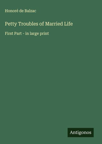 Petty Troubles of Married Life