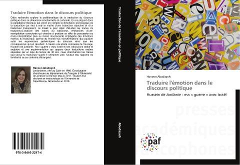 Traduire l'émotion dans le discours politique