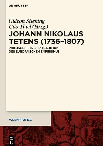 Johann Nikolaus Tetens (1736–1807)