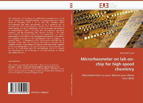 Microrheometer on lab-on-chip for high-speed chemistry