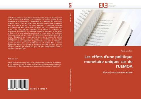 Les effets d'une politique monétaire unique: cas de l'UEMOA