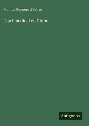 L'art médical en Chine