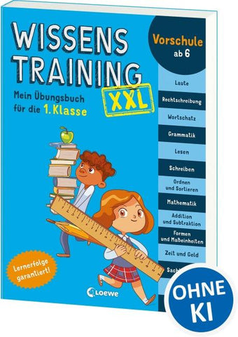 Wissenstraining XXL - Mein Übungsbuch für die 1. Klasse