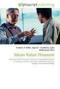 Mean Value Theorem