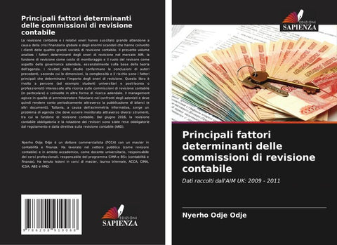 Principali fattori determinanti delle commissioni di revisione contabile