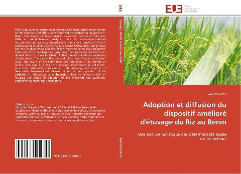 Adoption et diffusion du dispositif amélioré d'étuvage du Riz au Bénin