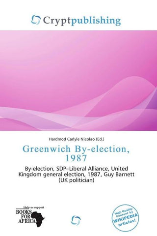 Greenwich By-election, 1987
