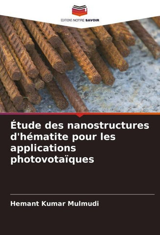 Étude des nanostructures d'hématite pour les applications photovotaïques