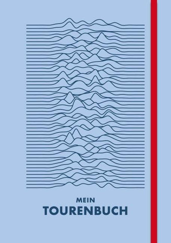Mein Tourenbuch (Farbe: blau)