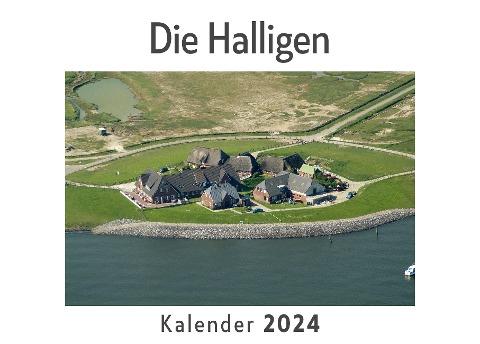 Die Halligen (Wandkalender 2024, Kalender DIN A4 quer, Monatskalender im Querformat mit Kalendarium, Das perfekte Geschenk)