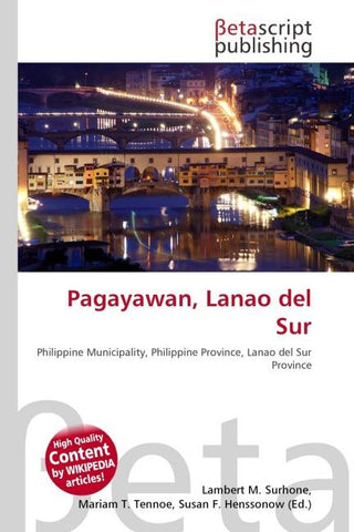 Pagayawan, Lanao del Sur