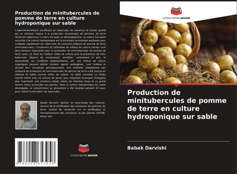 Production de minitubercules de pomme de terre en culture hydroponique sur sable