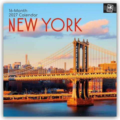 New York 2027 – 16-Monatskalender