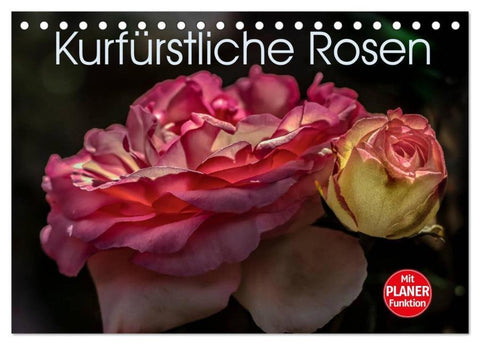 Kurfürstliche Rosen Eltville am Rhein (Tischkalender 2026 DIN A5 quer), CALVENDO Monatskalender