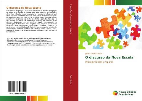 O discurso da Nova Escola