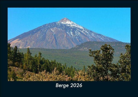 Berge 2026 Fotokalender DIN A5