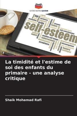 La timidité et l'estime de soi des enfants du primaire - une analyse critique