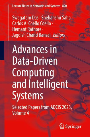 Advances in Data-Driven Computing and Intelligent Systems
