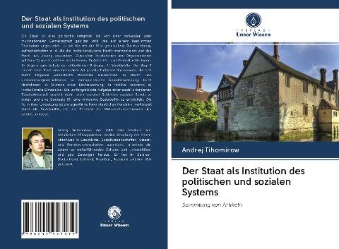Der Staat als Institution des politischen und sozialen Systems