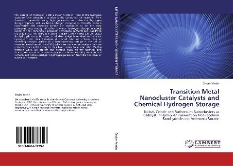 Transition Metal Nanocluster Catalysts and Chemical Hydrogen Storage