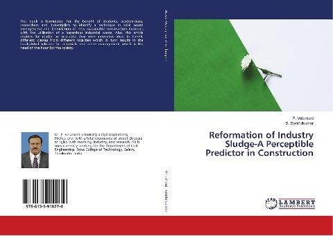 Reformation of Industry Sludge-A Perceptible Predictor in Construction