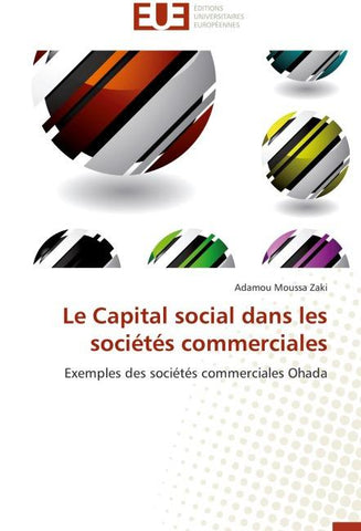 Le Capital social dans les sociétés commerciales