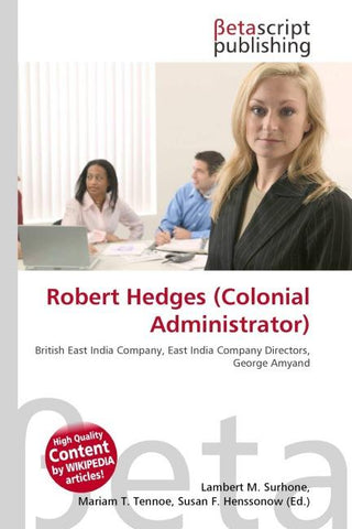 Robert Hedges (Colonial Administrator)