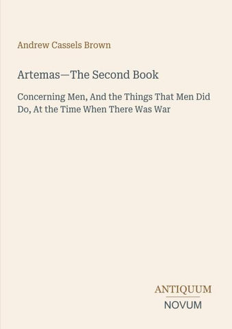 Artemas-The Second Book