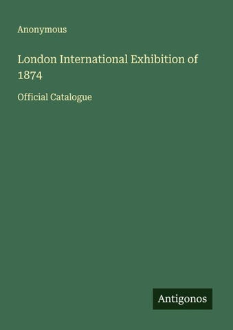 London International Exhibition of 1874