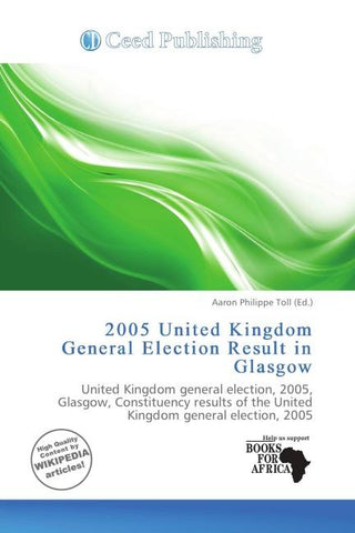 2005 United Kingdom General Election Result in Glasgow