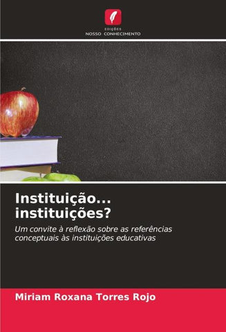 Instituição... instituições?