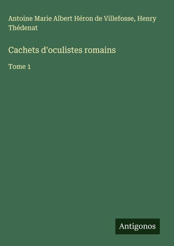 Cachets d'oculistes romains