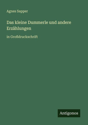 Das kleine Dummerle und andere Erzählungen
