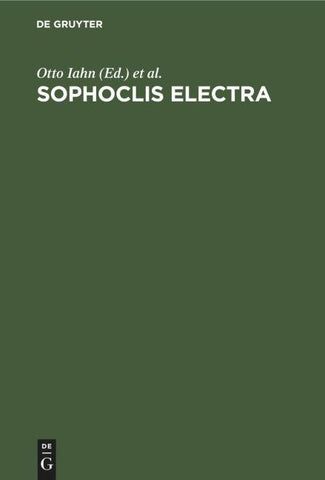 Sophoclis Electra