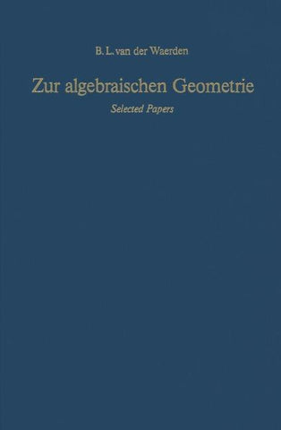 Zur algebraischen Geometrie