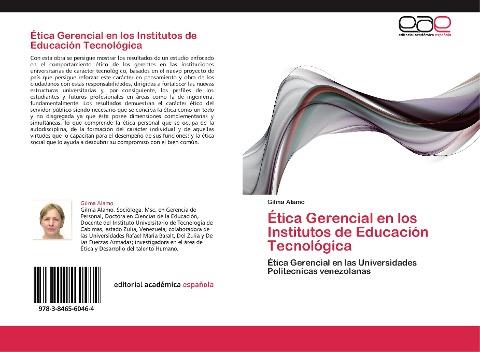 Ética Gerencial en los Institutos de Educación Tecnológica