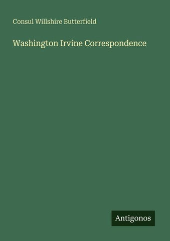 Washington Irvine Correspondence