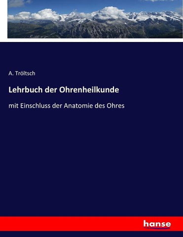 Lehrbuch der Ohrenheilkunde