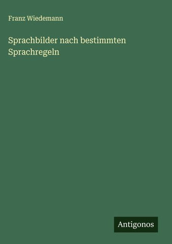 Sprachbilder nach bestimmten Sprachregeln