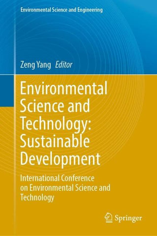 Environmental Science and Technology: Sustainable Development